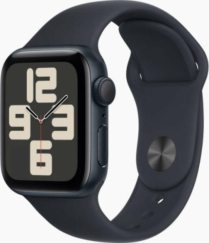 Apple Watch SE (2023) GPS 40mm (Éjfekete) MR9Y3