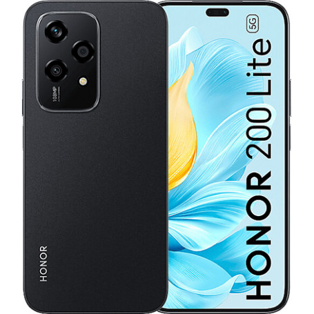 Honor 200 Lite 256GB/8GB  5G (Fekete) 5109BEBY